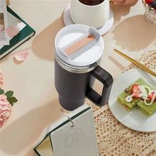Load image into Gallery viewer, 1PC 40Oz Sealing Bottle Cover Splash Spill Proof Plain Plastic Replacement Lids for Stanley Quencher H2.0 40oz Tumber Cup