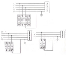 Load image into Gallery viewer, AC SPD 1P+N 3P+N 2P 4P 20KA~40KA C ~385VAC House Surge Protector protection Protective Low-voltage Arrester Device