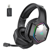 Load image into Gallery viewer, EKSA 2.4GHz Wireless Headphones E1000 WT 7.1 Surround Wired Gaming Headset Gamer with ENC Mic Low Latency for PC/PS4/PS5/Xbox