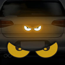 Load image into Gallery viewer, 2pcs Car Demon Eye Reflective Stickers Motorcycle Improve Vehicle Visibility At Night And Driving Safety