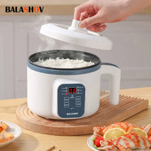 Load image into Gallery viewer, Electric Rice Cooker Multicooker Multifunction Pot Mini Hotpot Pan Soup Home Appliances for The Kitchen Pots Offers 1-2 People