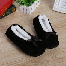 Load image into Gallery viewer, Winter Warm Slipper Womens Home Plush Soft Fluffy Cute Funny Indoor House Female Non Slip Ladies Floor Shoes Heart Love Grip
