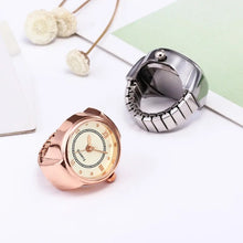 Load image into Gallery viewer, New Watch Rings Adjustable Fashion Elegant Personality Women's Party Banquet Jewelry Accessories Clock Ring Gifts for Women