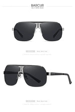 Load image into Gallery viewer, BARCUR Polarized Sports Sunglasses for Men Fashionable Fishing Driving Hiking and Outdoor Eyewear UV400 Protection Gradient Lenses