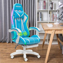 Load image into Gallery viewer, High Quality Gaming Chair RGB Light Office Chair Gamer Computer Chair Ergonomic Swivel Chair 2 Point Massage Gamer Chairs