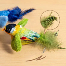Load image into Gallery viewer, Interactive Bird Toy for Cats – Realistic Sounding Catnip Teaser Toy for Indoor Play & Exercise
