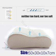 Load image into Gallery viewer, 60x40cm Adult Slow Rebound Memory Foam Pillow Cervical Orthopedic Neck Healthcare Bed Pillows for Sleeping Almohada Ortopedica