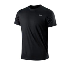 Load image into Gallery viewer, Men's Quick Dry Short Sleeve Gym Running Moisture Wicking Round Neck T-Shirt Training Exercise Gym Sport Shirt Tops Lightweight