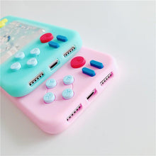 Load image into Gallery viewer, Cartoon Play Game Phone Case For Iphone 13 12 7 6 8 Plus Xr Xs 11 Pro Max Candy Love Heart Soft Silicone Rubber Bear Funny 3d Game Controller Design With Stars Case