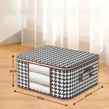 Load image into Gallery viewer, Large Clear Foldable Storage Box β Zippered Clothes Organizer with Handles