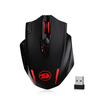 Load image into Gallery viewer, Redragon M913 Gaming 16000 DPI Wired 2.4Ghz Wireless RGB Optical Gamer Mice 16 Programmable Buttons, Black/White Mouse