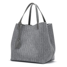 Load image into Gallery viewer, CHCH Large Capacity Black Knitted Tote Bag – Simple Shopping Handbag