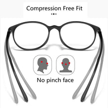Load image into Gallery viewer, Ultralight Retro Round Glasses β TR90 Titanium Frame for Men & Women