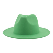 Load image into Gallery viewer, Modern Hats For Women Fedoras Winter Women Hats Simple Classic Hat Wedding Lady Retro Wide Brim Floppy Hat Men Fedora Hat Fashionable Classic Wide Brim Hat For Summer Dress Hats