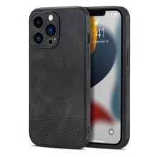Load image into Gallery viewer, Gorgeous Luxury Genuine Leather Phone Case For iphone 13 Pro Max 12 11 14Pro Max XR XS MAX 7Plus Shockproof Cover Full Protective Slim Leather Luxury PU Flexible Bumper Non-Slip Grip Shockproof Full Body Protective Cover Men Women Phone Cases