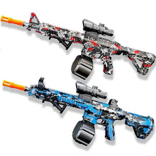 Load image into Gallery viewer, M416 Electric Gel Ball Blaster Toy Gun – Rechargeable Outdoor Shooting Toy for Kids & Adults, Sound and Light Effects