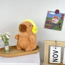 Load image into Gallery viewer, Cute Capybara Plush Toy Hoodie – Small Winged Stuffed Doll for Kids
