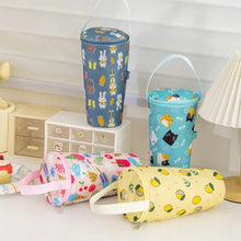 Load image into Gallery viewer, Portable Milk Tea Tote Bag Heat Preservation Bag Carrying Insulated Cup Cover Umbrella Bag Handbag Camping Drinkware Accessories