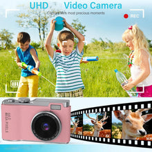 Load image into Gallery viewer, CCD Digital Camera, Retro CCD Camera Toy,Multi- functional Simulated Game Toy, HD Front and Rear Dual Camera for Boys and Girls
