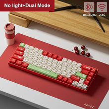 Load image into Gallery viewer, AJAZZ AK680 Mechanical Keyboard ABS Keycap 68 Keys Wired Wireless Bluetooth Gamer Keyboard Hot Swap Custom Gasket for Pc Laptop