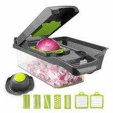 Load image into Gallery viewer, Vegetable Chopper Multifunctional Grater Cutter Kitchen Accessories Manual Fruit Slicer Potatos Shredders Cheese Onions Slicers