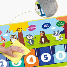 Load image into Gallery viewer, Piano Mat for Kids Kids Toddlers Floor Keyboard Dance Mat Baby Fitness Play Animal Music Blanket Instrument Toys Girl Boy Gift