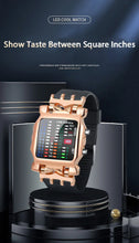 Load image into Gallery viewer, LED Watch Men Fashion Creative Crab Type Electronic Watch Luminous Binary Gift Business Style Cool Waterproof Multi Function