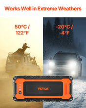 Load image into Gallery viewer, VEVOR Jump Starter 3000-4000A Peak Car Battery Starter with Air Compressor Jumper Cables Lithium Jump Box for Gas/Diesel Engines