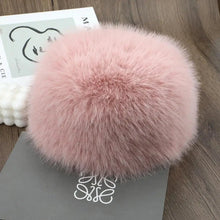 Load image into Gallery viewer, New Fluffy Fur Women's Winter Hat Winter Snow Ski Cap Female Faux Fur Thick Warm Windproof Hat Russian Hat Mink Fisherman's Hat