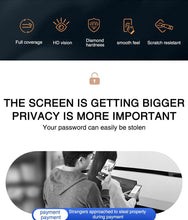 Load image into Gallery viewer, 200D Anti Glare Tempered Glass For iPhone 13 12 11 14 Pro Max Mini Privacy Screen Protector iPhone 14 7 8 Plus XR X Screen Glass Anti Spy Tempered Glass Screen Protector Full Coverage