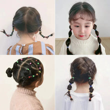 Load image into Gallery viewer, 500/1000Pcs Colourful Hair Ties for Girls Kids Ponytail Holder Bands