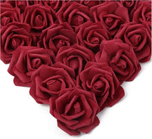 Load image into Gallery viewer, 10/20/50Pcs Artificial Foam Rose Flowers PE Fake Flower for Home Room Dceor Wedding Party Halloween Thanksgiving Christmas Decor