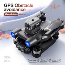 Load image into Gallery viewer, S136 GPS Rc Drone 4K HD Dual Camera Professional 5G Aerial Photography Obstacle Avoidance Brushless Automatic Return Helicopter