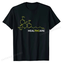 Load image into Gallery viewer, THC Healthcare Cannabis Medical T-Shirt Cotton Men Tops Shirts Normal Tshirts Summer Coupons