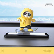 Load image into Gallery viewer, New Dashboard Car Decorations Skateboard Bear Magnetic Parking Number Plate Creative Car Cartoon Interior Interior Accessories