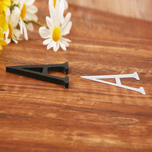 Load image into Gallery viewer, Gold Mirror 3D Letter Wall Stickers – Acrylic Peel & Stick Decor