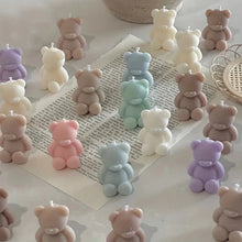 Load image into Gallery viewer, Silicone Bear Mold – Cute 3D Animal Candle, Soap & Resin Mold for DIY Crafts, Aromatherapy & Home Décor