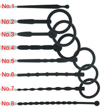 Load image into Gallery viewer, 1 PC Soft Silicone Stretching Urethral Dilator Male Gay Sounding Penis Insert Plug Sound Catheter Tube Bdsm Sex Toys for Men