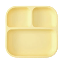 Load image into Gallery viewer, BPA Free Silicone Divided Suction Baby Plate