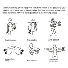 Load image into Gallery viewer, 1Pc Multicolor Floating Water Dumbbell Pool Fitness Equipment Aquatic Exercise Dumbbells for Water Sports Women Men Children