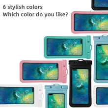 Load image into Gallery viewer, Waterproof Phone Case Pouch Protector For iPhone Cell Phone Cover Underwater Case Universal Water Proof Bag Waterproof Case Cellphone Pouch for iPhone 13 Pro Max Case & Strap