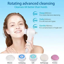 Load image into Gallery viewer, Electric Blackhead Remover Vacuum Suction Facial Cleansing Brush Rechargeable Face Brush Facial Pore Cleanser Skin Care Machine
