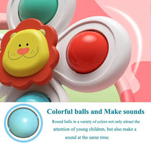 Load image into Gallery viewer, Suction Cup Spinning Cartoon Animal Spinner Toys Set