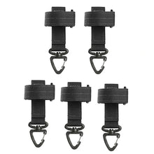 Load image into Gallery viewer, Multi-purpose Nylon Gloves Hook Work Gloves Safety Clip Outdoor Tactical Climbing Rope Camping Hanging Buck Outdoor Camping