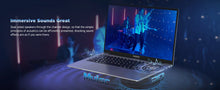 Load image into Gallery viewer, ACEMAGIC Gaming Notebook AMD Ryzen 7 5700U(Beat i7-1265U)Backlit Laptop Keyboard RAM 16GB NVME SSD 512GB 16.1" Full HD 1920x1080