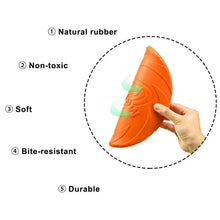 Load image into Gallery viewer, Bite-Resistant Dog Flying Disc Toy – Durable Plastic Frisbee for Outdoor Play & Puppy Training