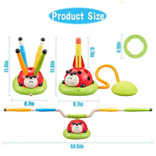 Load image into Gallery viewer, Ladybug Sport Entertainment Game Toy Multifunction Rope Skipping Machine Ferrule Jump Rocket Launcher Outdoor Educational