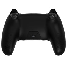 Load image into Gallery viewer, PlayVital Silicone Cover w/Joystick Caps and Sticker for ps5 Controller, for ps5 Charging Dock - Sweetheart Kitty Black