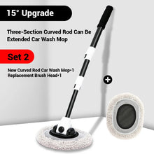 Load image into Gallery viewer, Car Wash Brush Car Cleaning Brush Telescoping Long Handle Mop Soft Hair Chenille Broom Universal Window Wash Auto Accessories