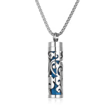Load image into Gallery viewer, Stainless Steel Aromatherapy Necklace – Oil Diffuser Pendant
